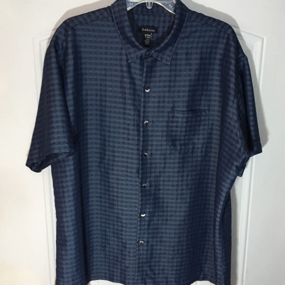 Van Heusen short sleeve button down